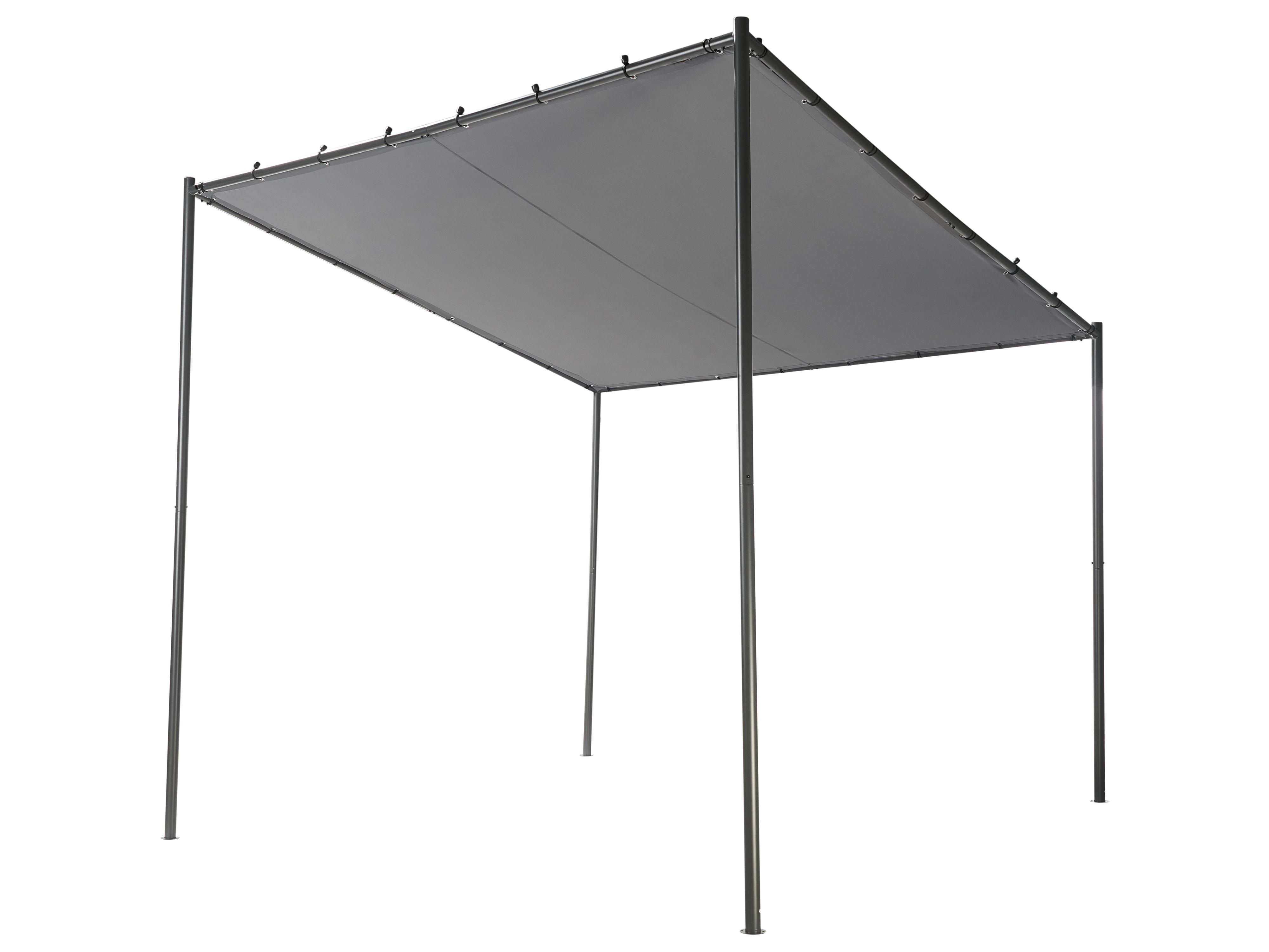 Paviljoen VIMINO Metaal 282 cm 294 cm Donkergrijs