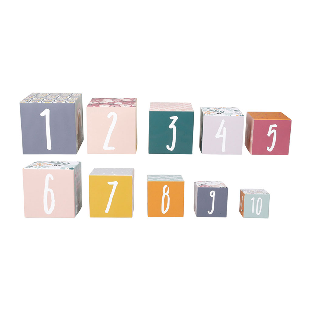 Cubes alphabet chiffres enfant 13x13x13cm