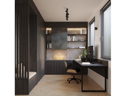 SOLLUX LIGHTING - Lampe à poser karbon noir