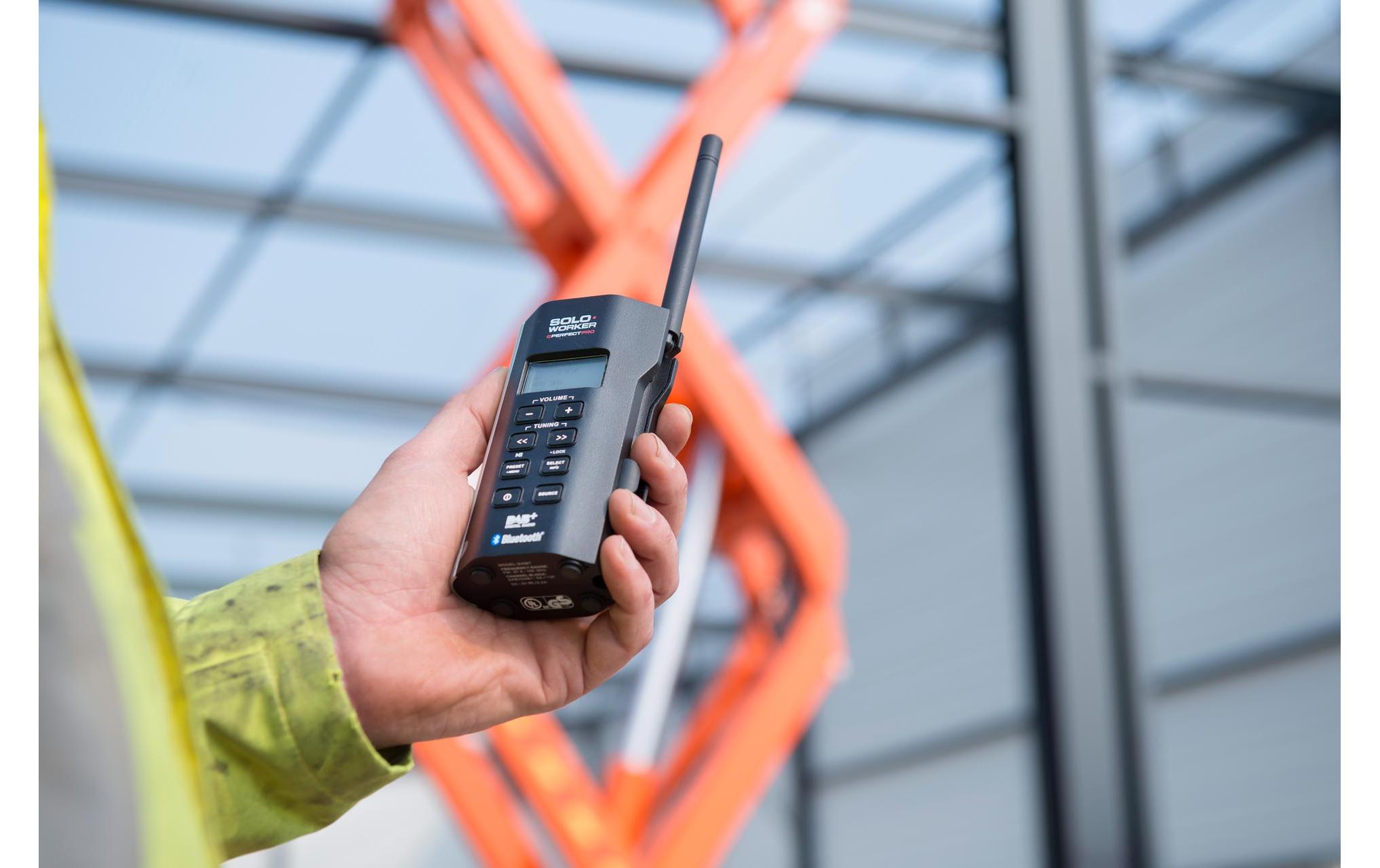 DAB+ Radio SOLOWORKER Schwarz<br>Das ultimative Taschenradio
