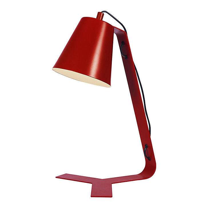 Lampe à poser Bangoran E14 IP20 rouge