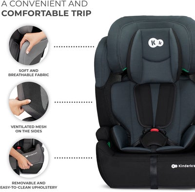 Kinderkraft COMFORT UP i-Size Bilstol, Black