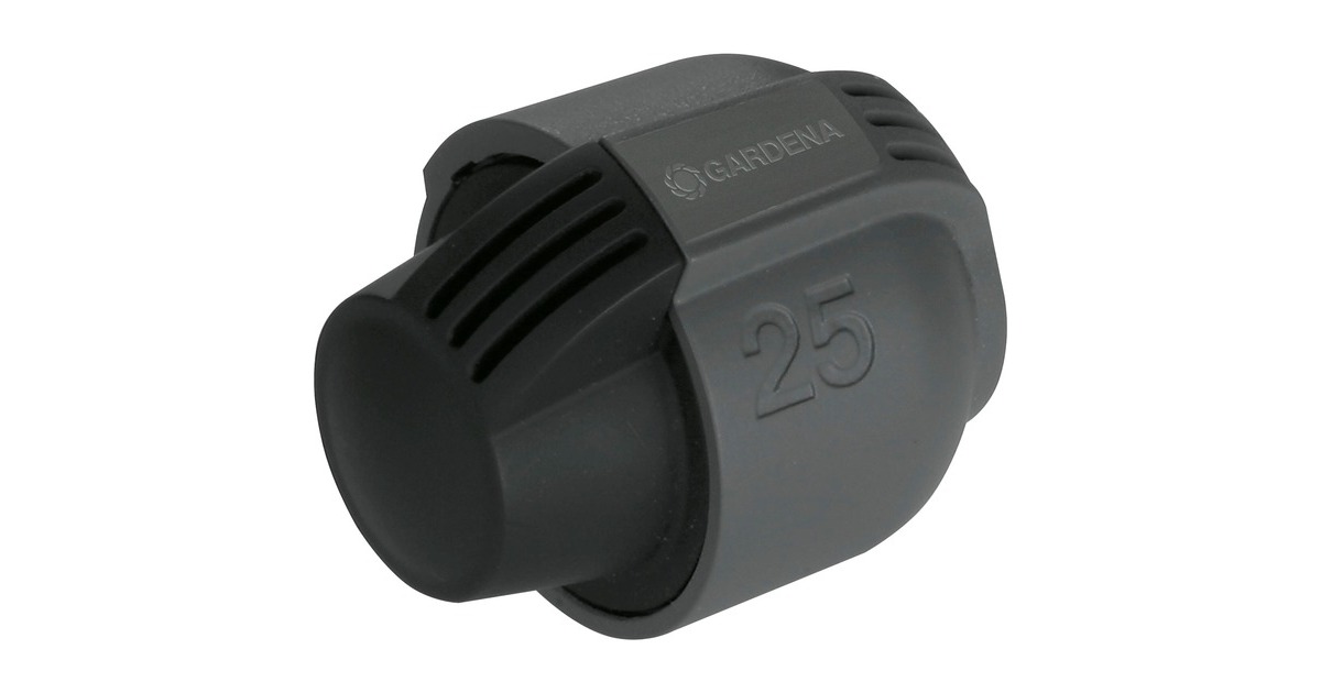 GARDENAEindstuk 25 mm sluiting  (Grijs, 2778-20)