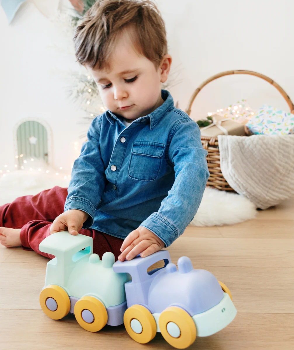 LE JOUET SIMPLELE JOUET SIMPLE ® - L'EXPLORATEUR LA LOCOMOTIVE À PROMENER