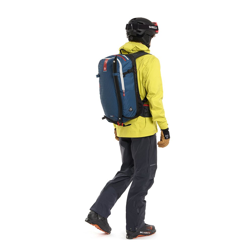 Arva TOUR SWITCH 25L - Sac airbag petrol blue
