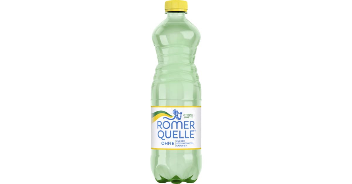 Römerquelle Zitrone Limette PET Flasche (Einweg)