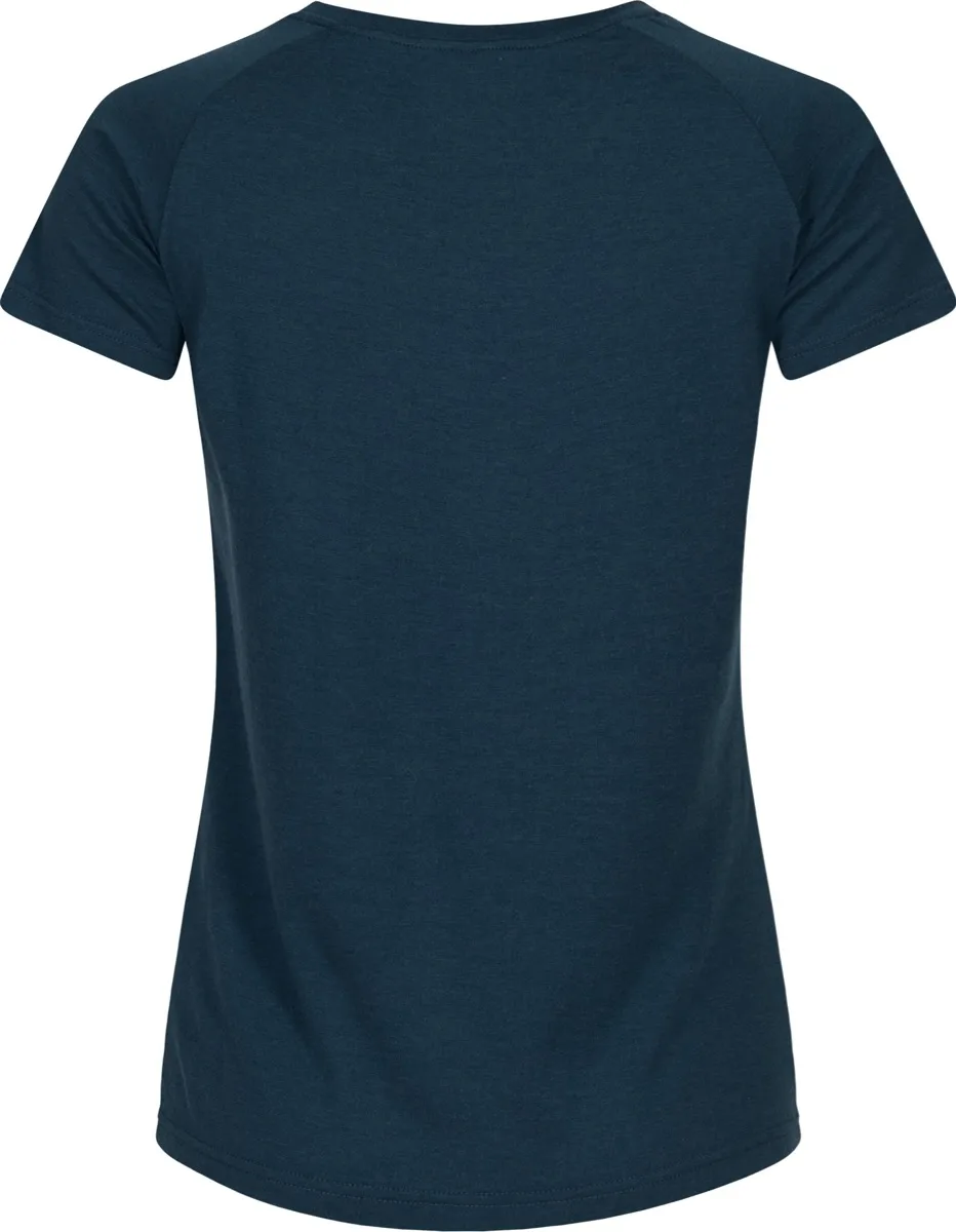 Urberg Merino Tee Wmn Midnight Navy
