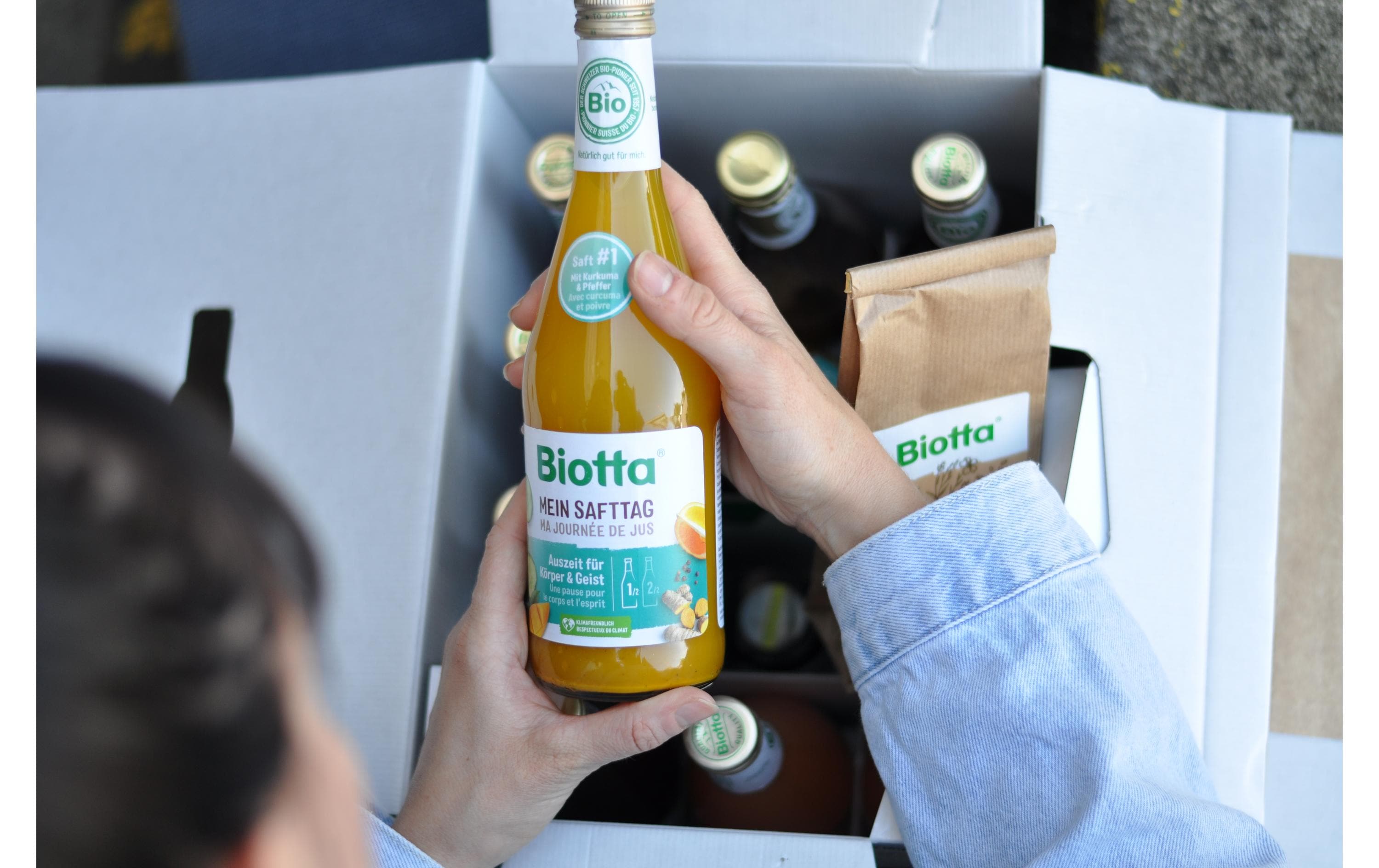 Säfte Biotta Wellness Woche 11 x 0.5 lSchweizer Saft für eine Saftkur