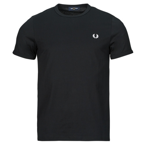 Fred Perry - RINGER T-SHIRT - Noir