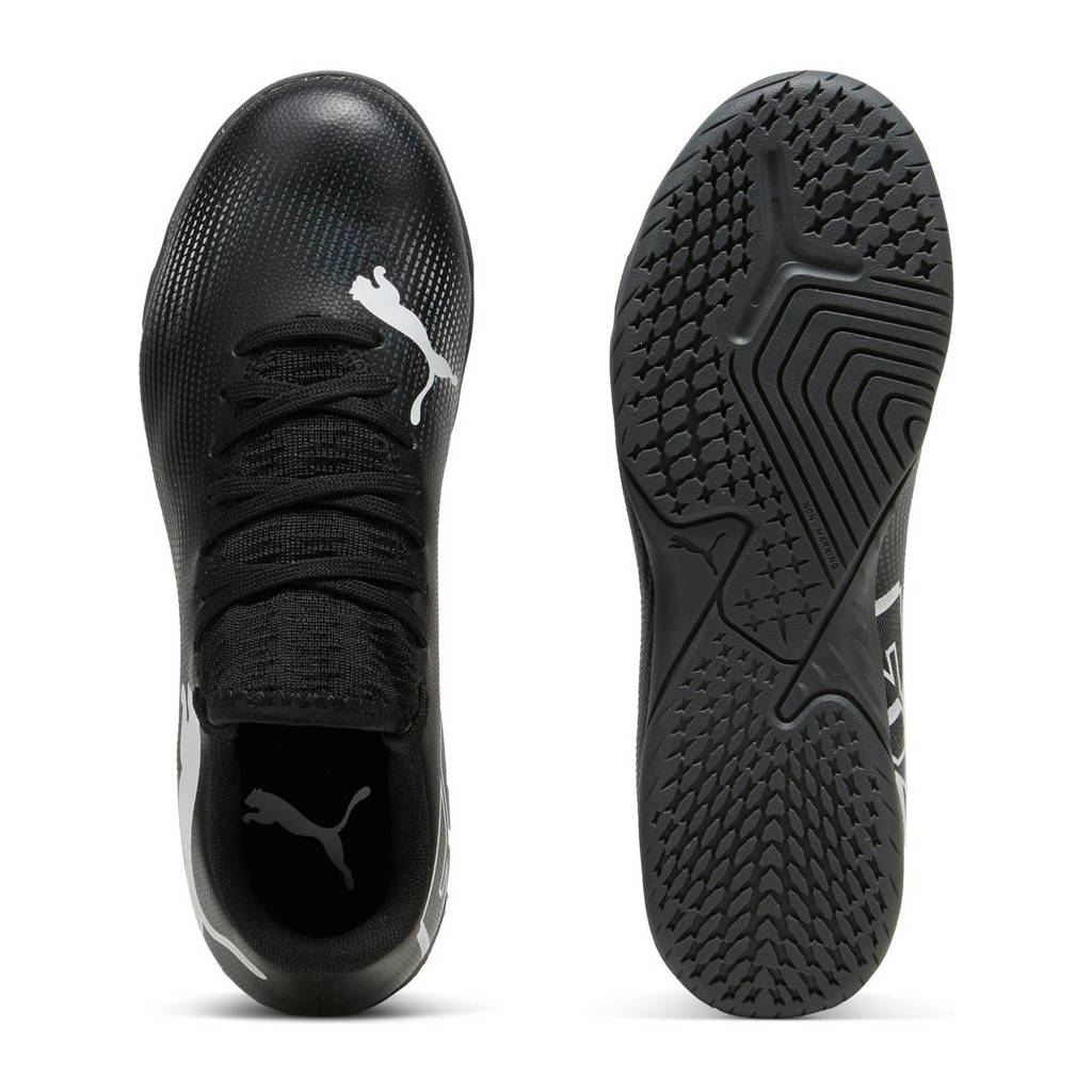 Puma Future 7 Play It IT Jr. junior zaalvoetbalschoenen zwart/wit