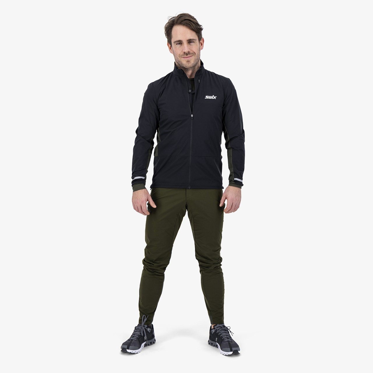 Motion Premium Jacket Herre Black/Dark Olive