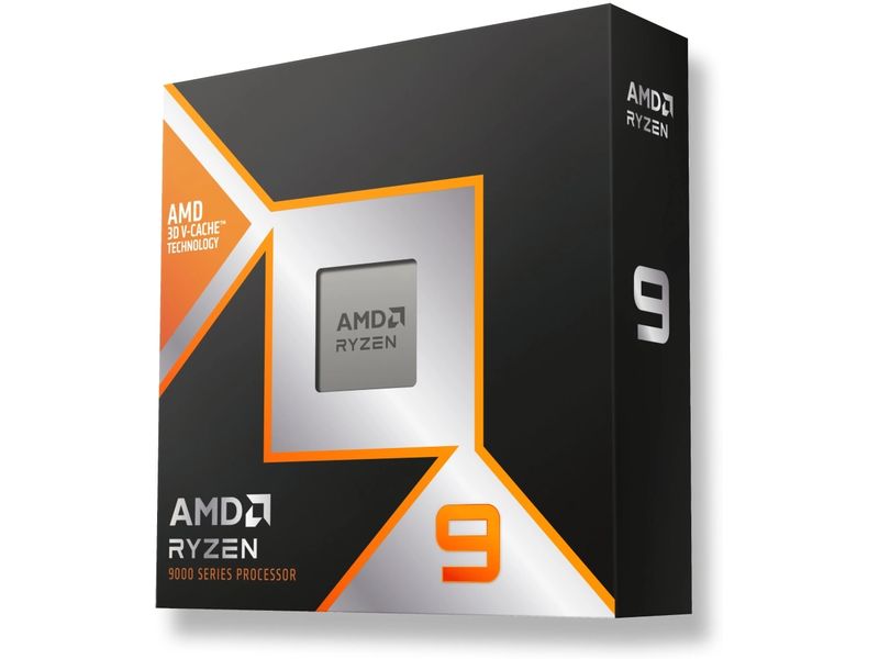 AMD CPU 9 9950X 3D 4.3 GHz Gaming-Prozessor mit 16 Kernen, 32 Threads und einer Leistungsaufnahme von 170 W