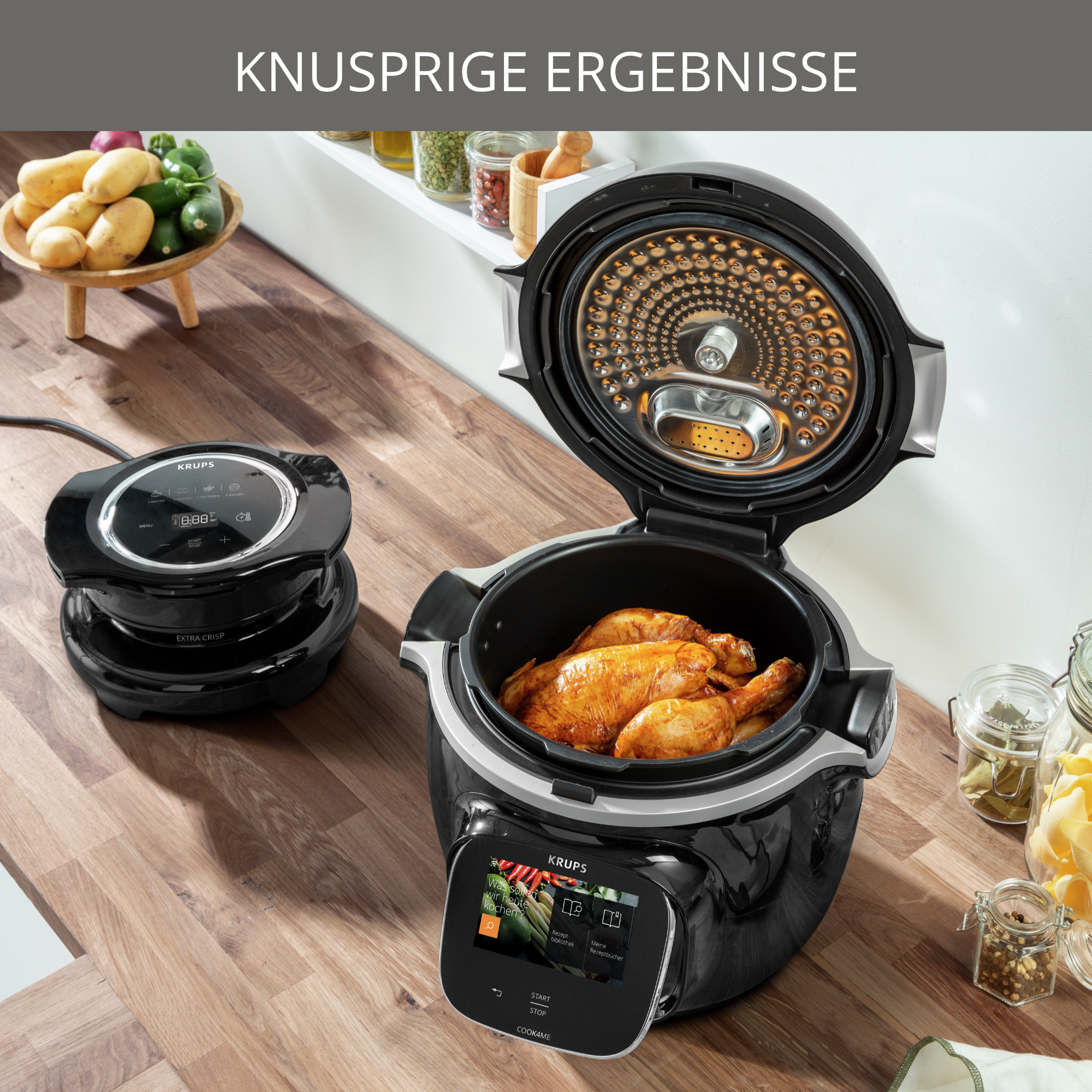 Cook4Me Extra Crisp-Deckel AJ1508