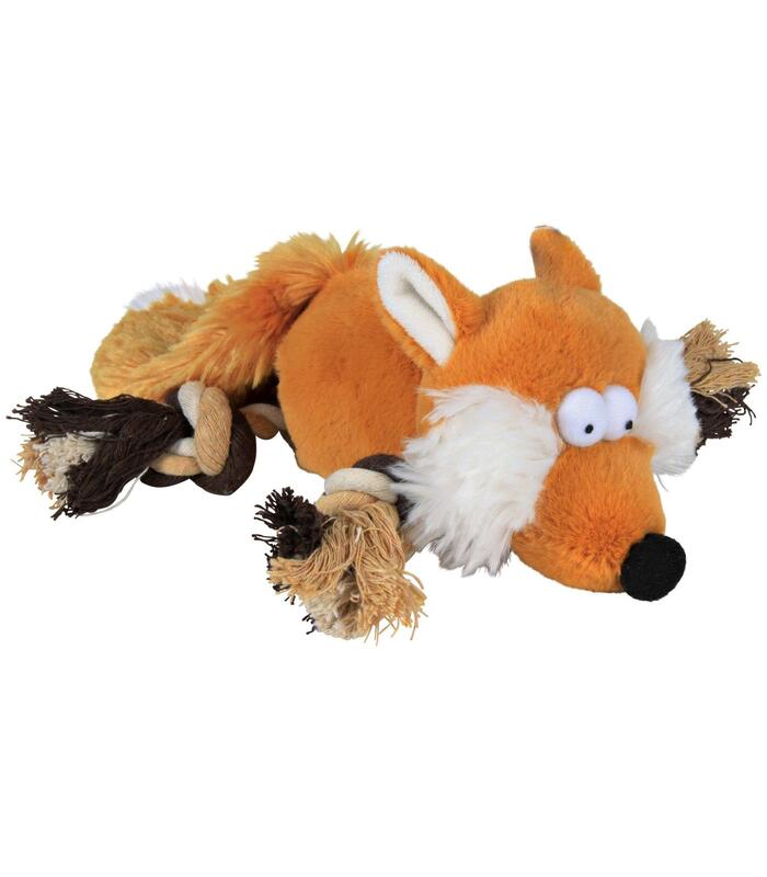 Raposa de brinquedo Trixie com cordão 34cm 35919