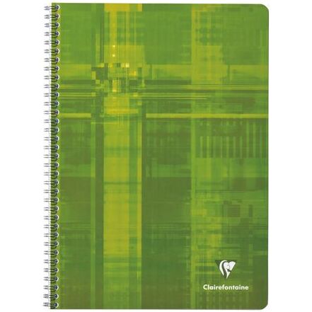 Cahier spirale Clairefontaine Metric A4 21 x 29,7 cm petits carreaux 100 pages