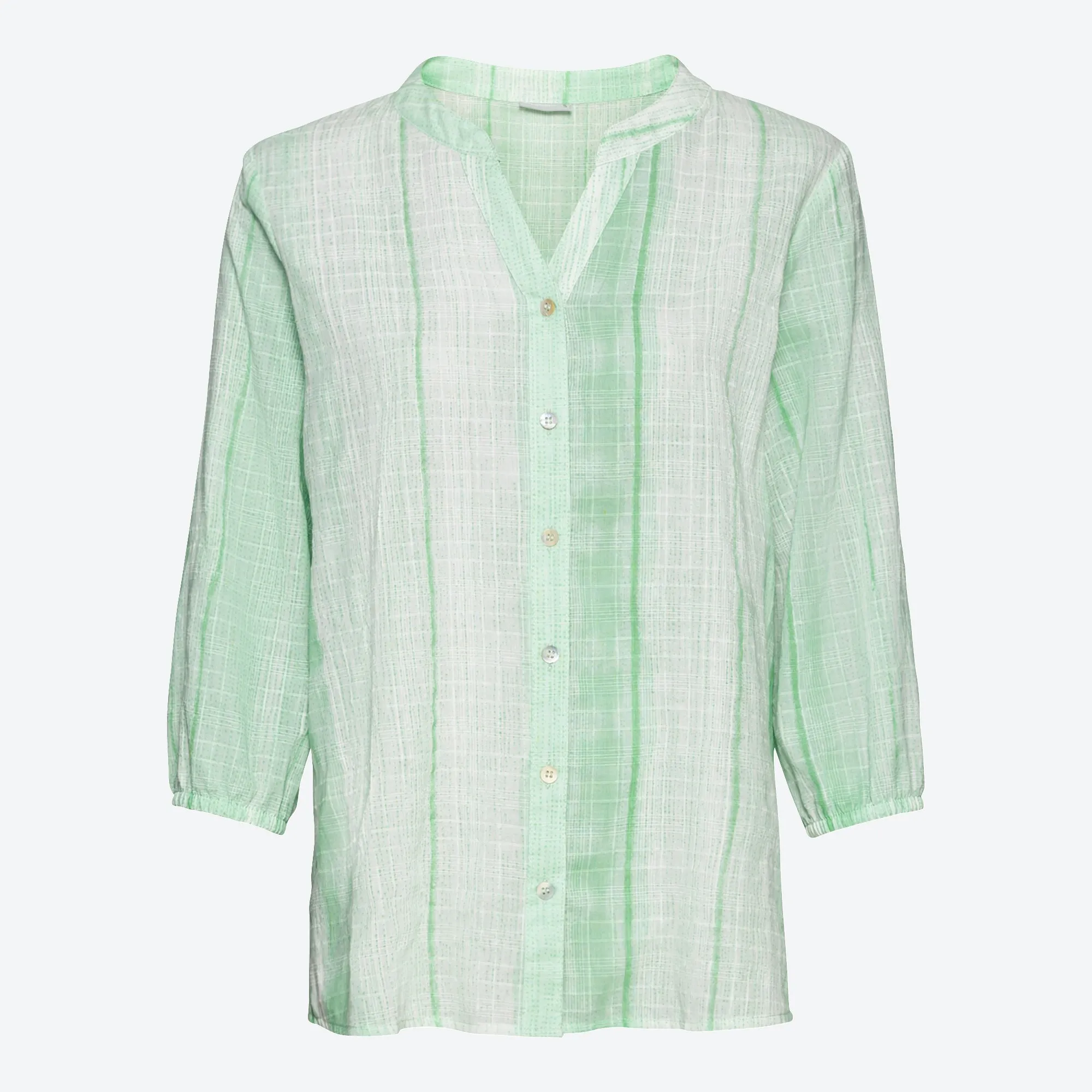 Damen-Bluse mit Kombi-Ausschnitt