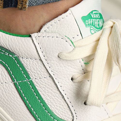Baskets Sk8 Low 9QRBDU Vintage Leather Blanc De Blanc