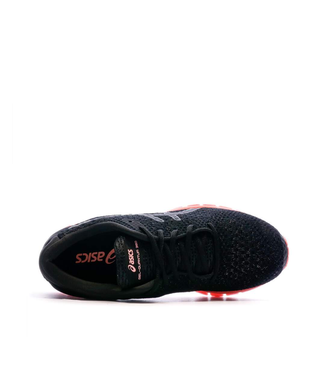 Gel Quantum 360 Baskets Noires/Corail Femme Asics