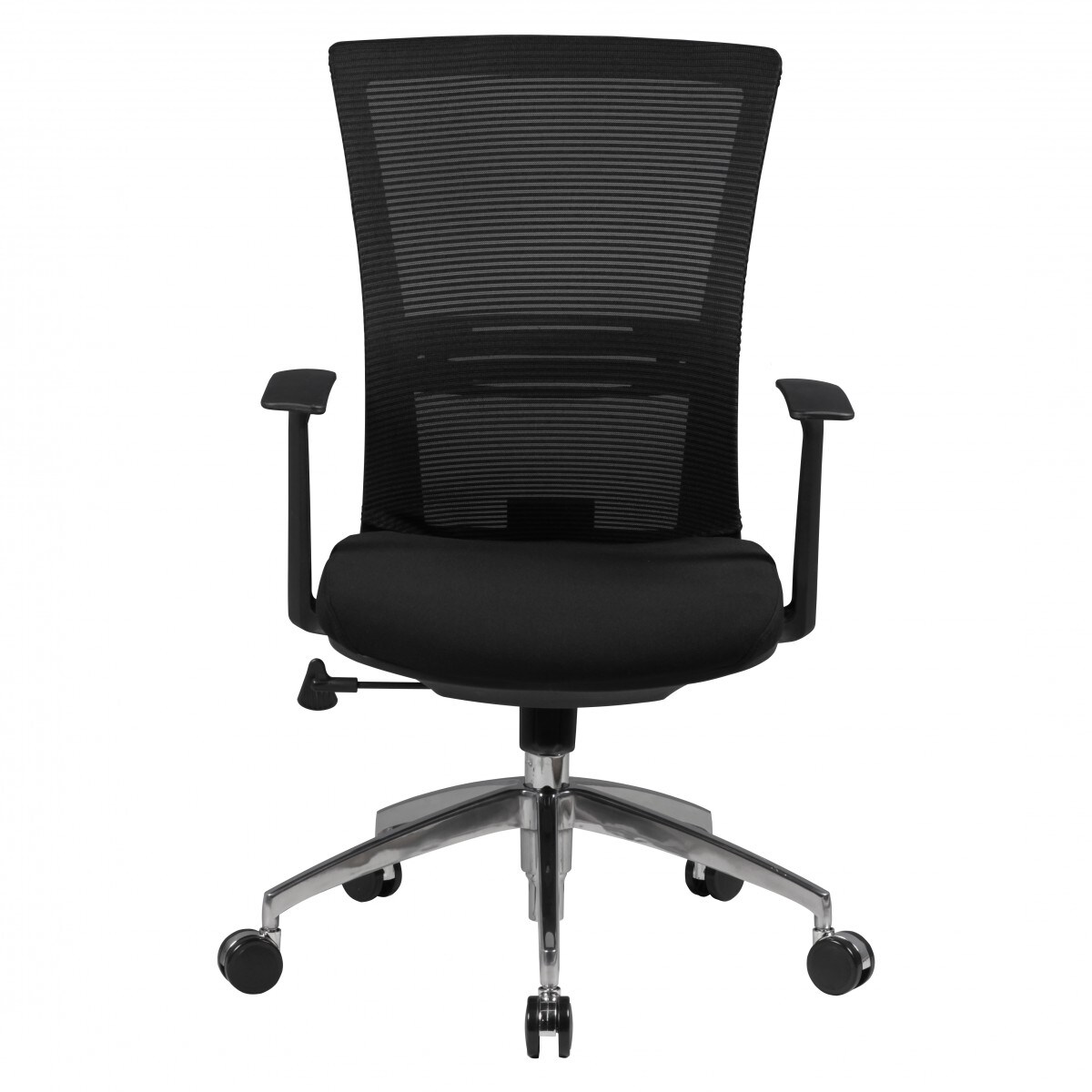 KADIMA DESIGN Ergonomischer Bürostuhl: Atmungsaktive Netzrückenlehne, ergonomische Form, verstellbare Rückenlehne, Kunststoff-Armlehnen, Aluminium-Fußkreuz, 120 kg Belastbarkeit.
