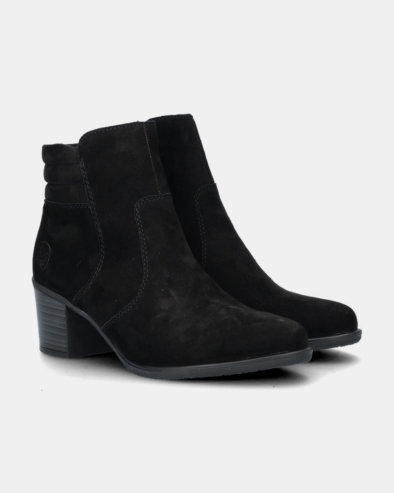 Rieker Rits- & gesloten boots  - zwart