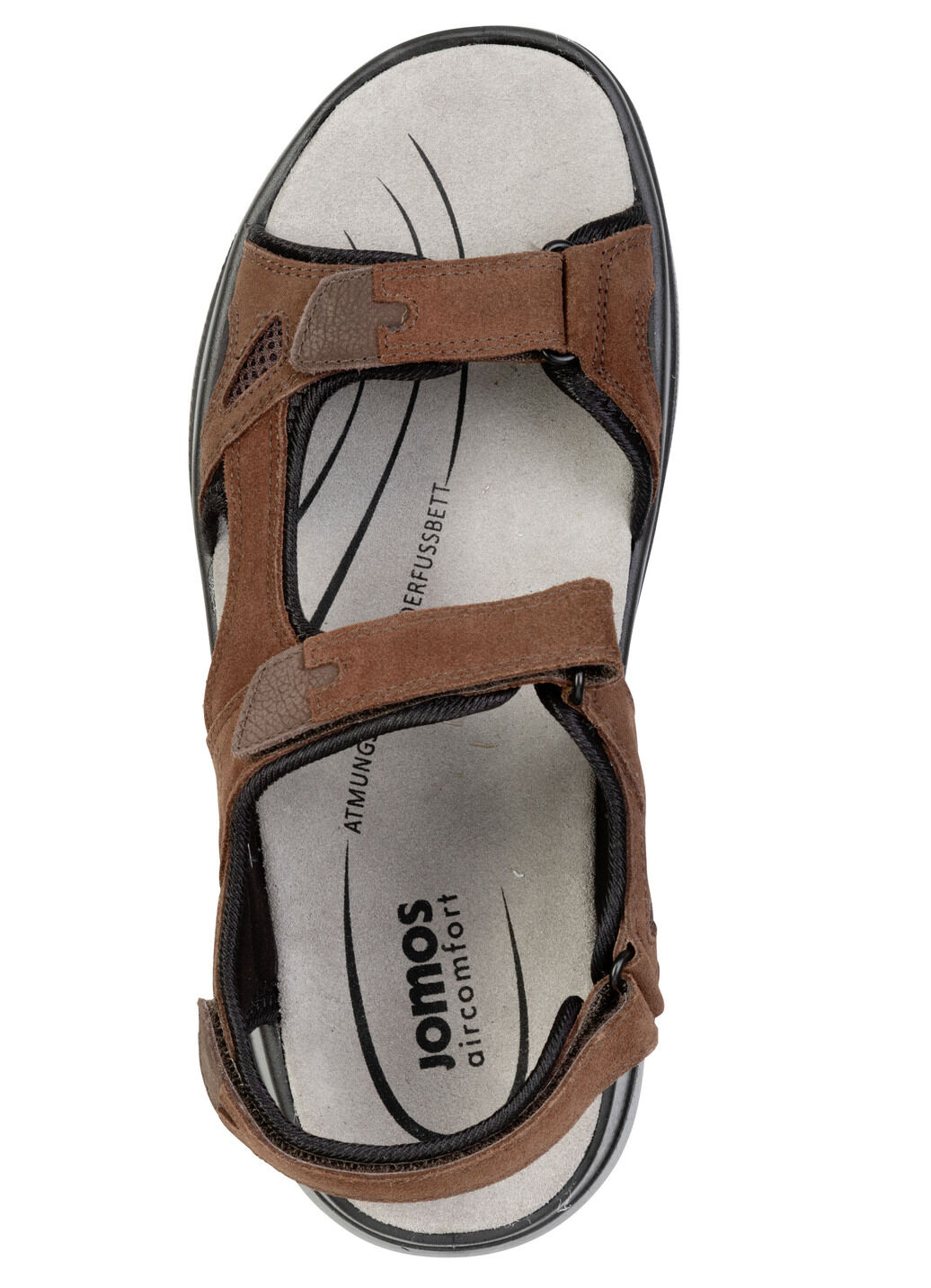Sportliche Herren-Trekkingsandalen, Weite H, mit Klettverschluss