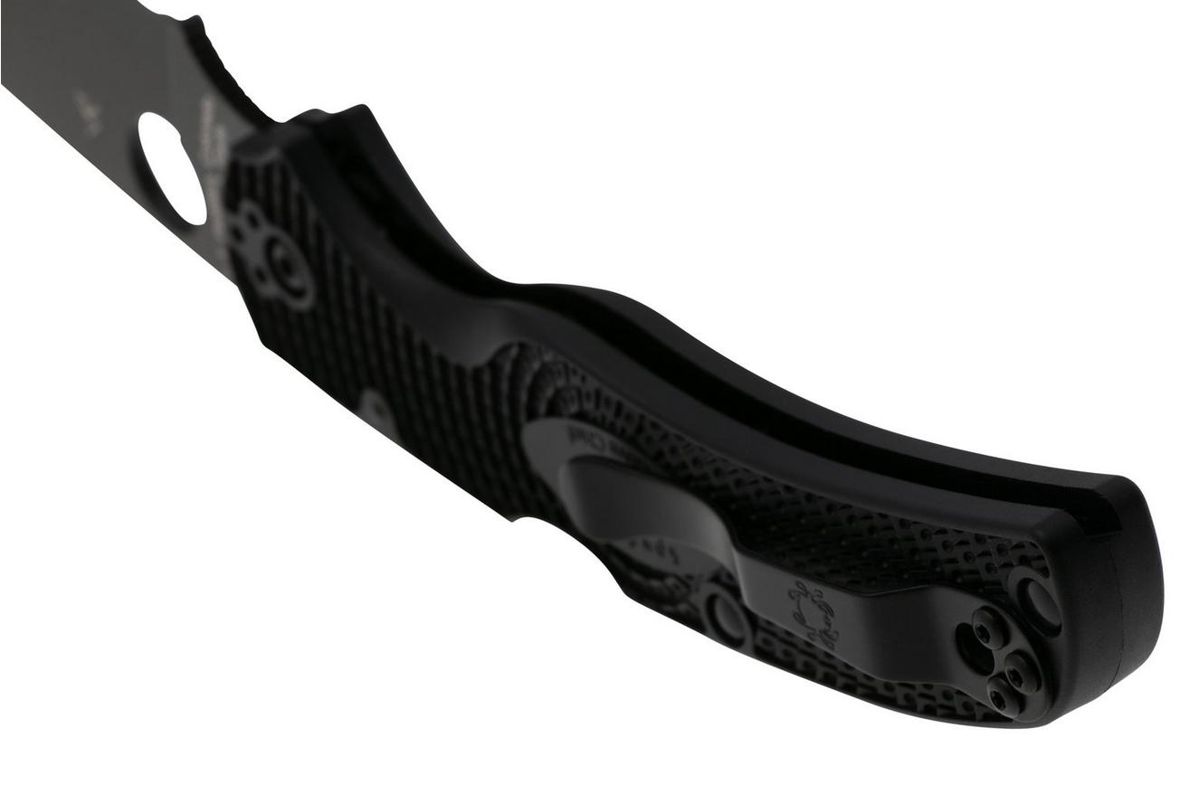 Spyderco Native Chief Lightweight Black C244SBBK serrated zakmes