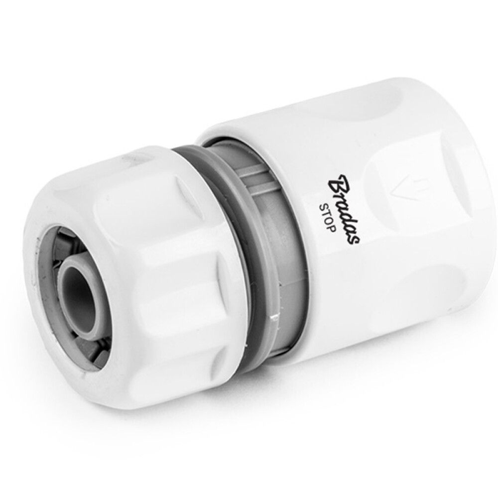 SLANGEKOBLING BRADAS WHITE LINE STOPPKONTAKT 1/2
