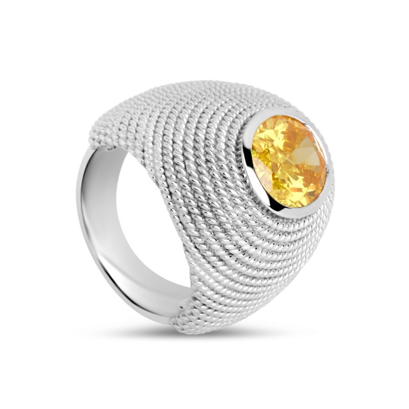Bague Lexie jaune