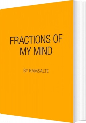 Fractions Of My Mind - Ramsalte - English Book