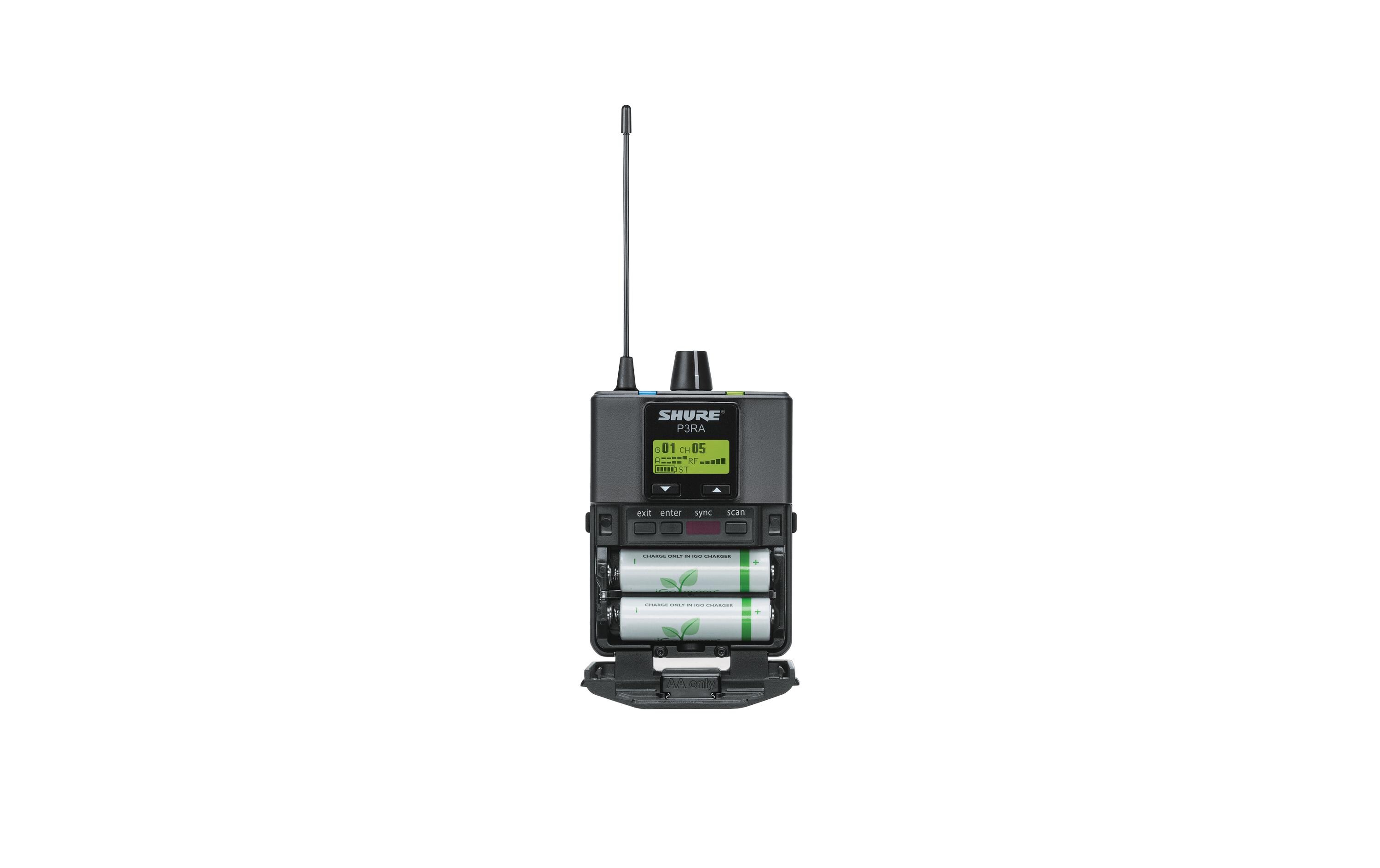 Taschenempfänger P3RA-K3E<br>Premium-Taschenempfänger mit detailreicher 24-bit Audio Verarbeitung