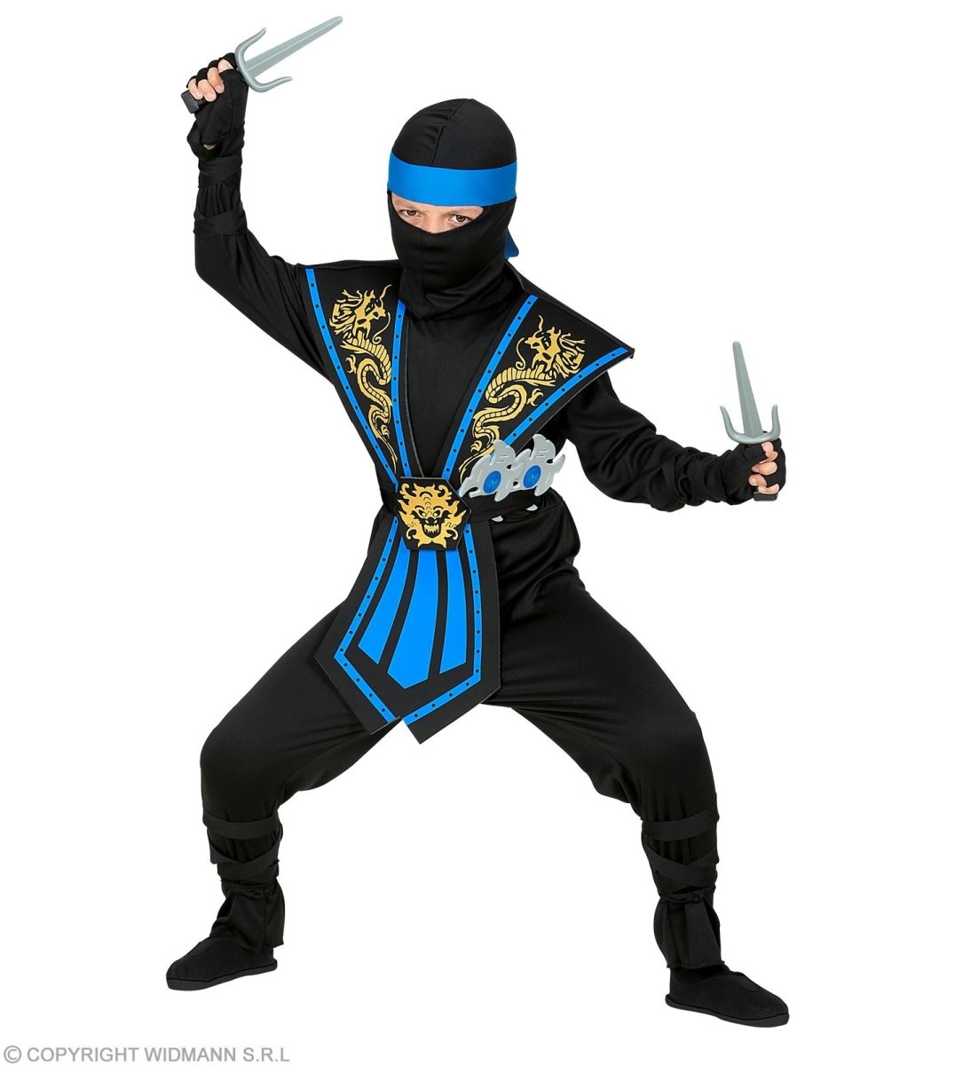 Ninja Pak Blauw Jongen