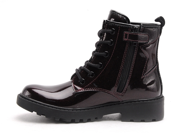 Geox boots bottine enfant 9420g  j casey fille bordeaux