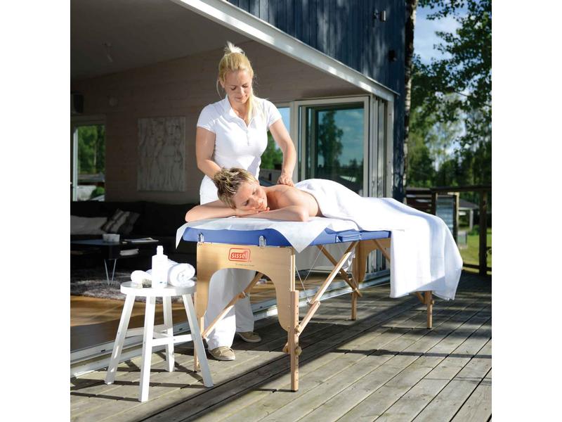 SISSEL Koffermassagebank Robust inkl. Tragetasche und Kopft Massageliege