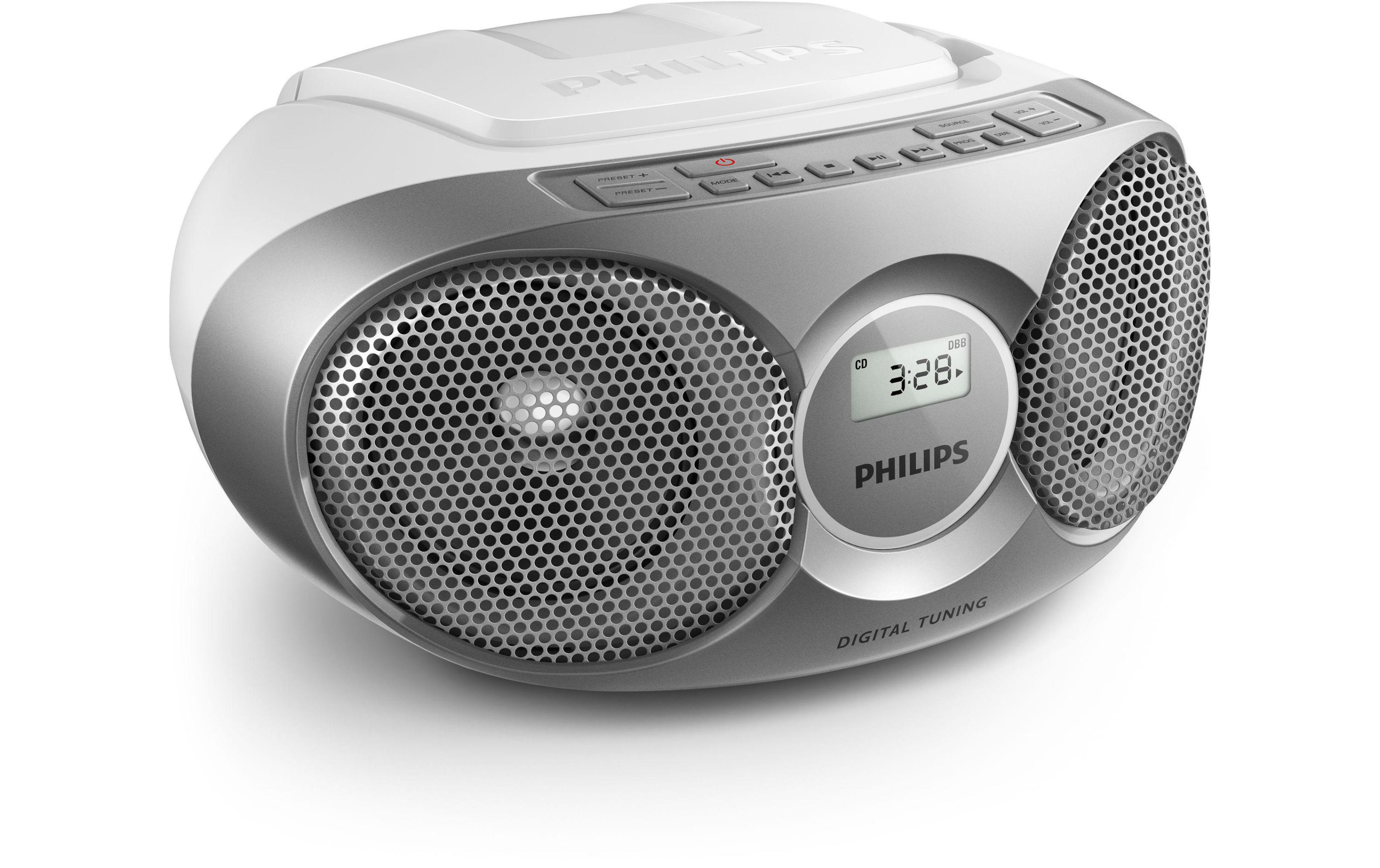 Radio/CD-Player AZ215 SilberMobiler CD-Player, silber