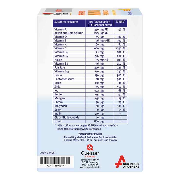 Doppelherz Orthopro Immun Trinkgranulat system, 30 St