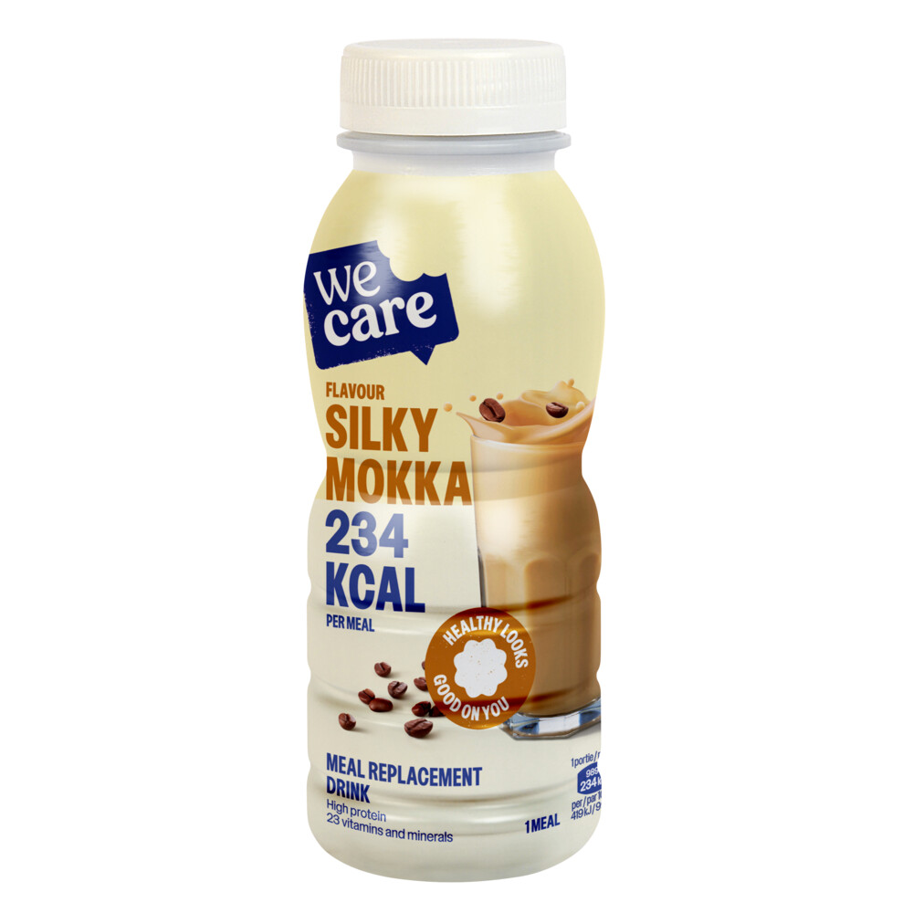 4x WeCare Meal Replacement Drink Silky Mokka236 ml