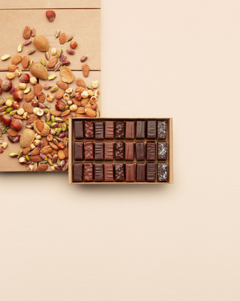 Coffret Pralinés à l'Ancienne 27 pièces | Le Chocolat Alain Ducasse 240g