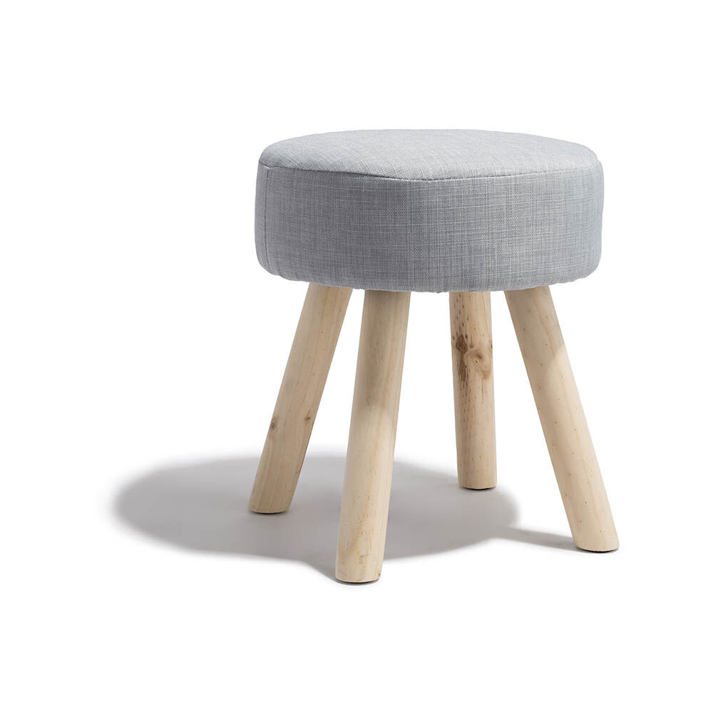 Tabouret Joseph gris clair