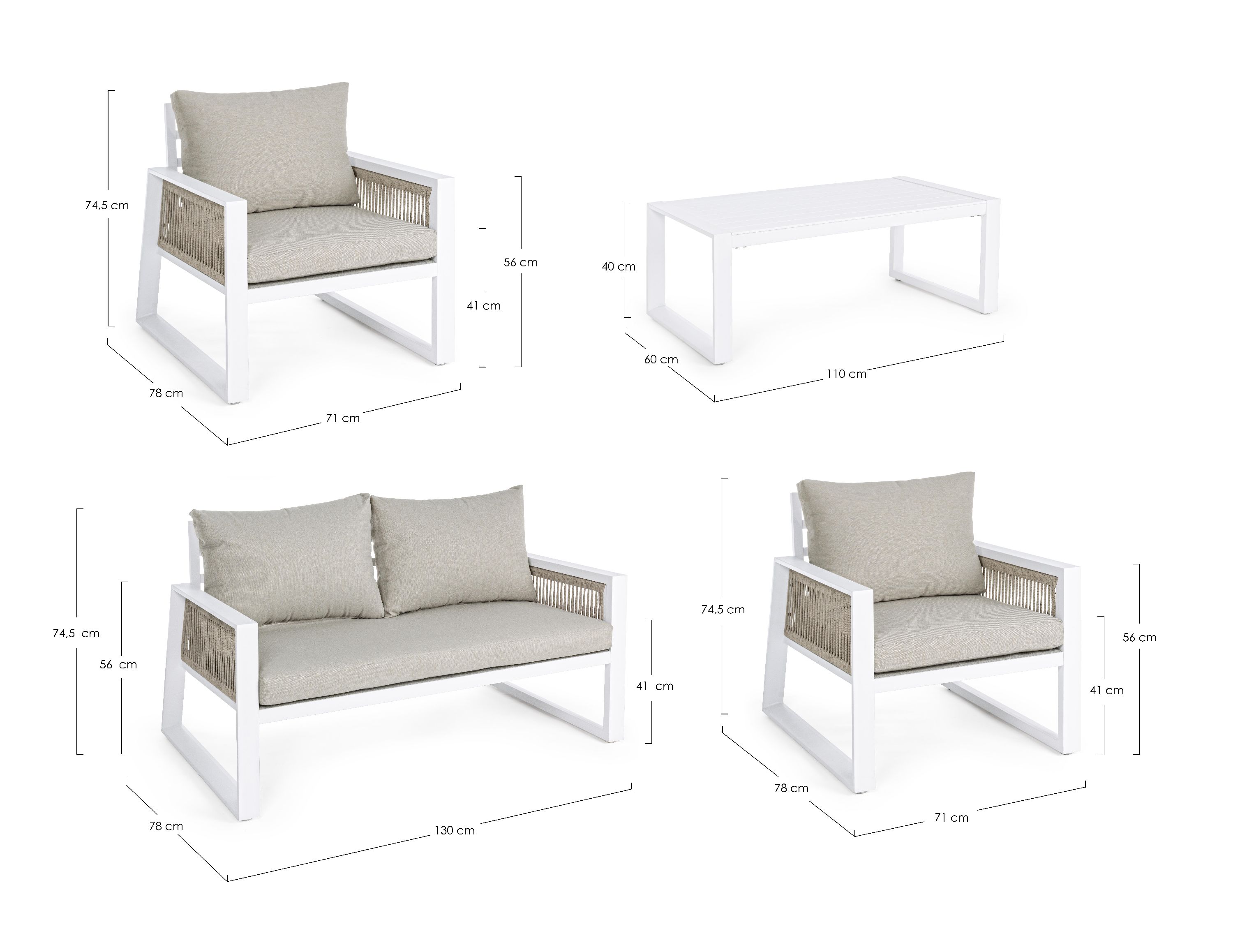 Loungeset CAPTIVA