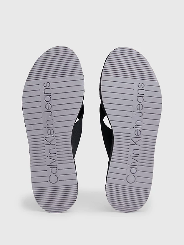 Sandálias espadrille com plataforma