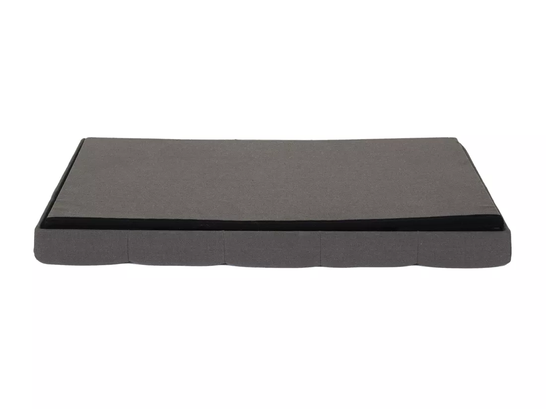 Coffre Banc Pliable Eleonor Gris