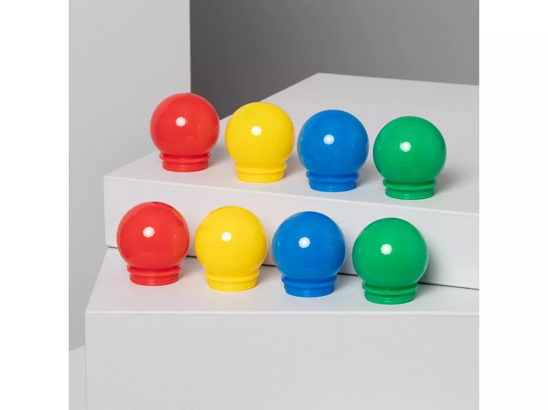 Remplacement Boules pour Guirlande Multicolore 8 Unités Multicolore