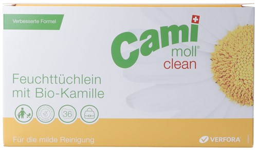 CAMI MOLL clean Feuchttücher neue Formel Btl 36 Stk