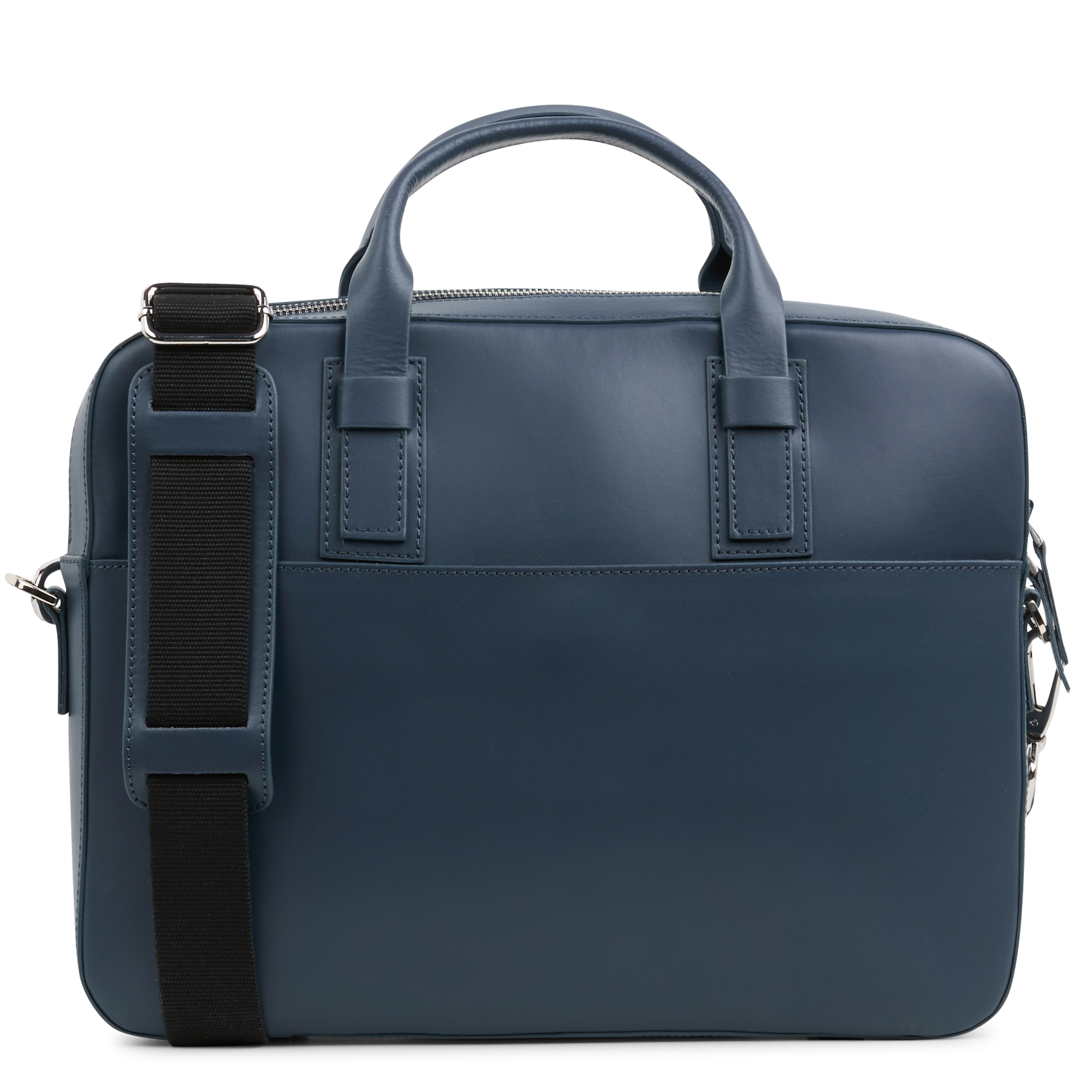 Sac ordinateur en cuir | Bleu