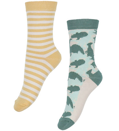 Minymo Socken - 5er-Pack - Öl Blue