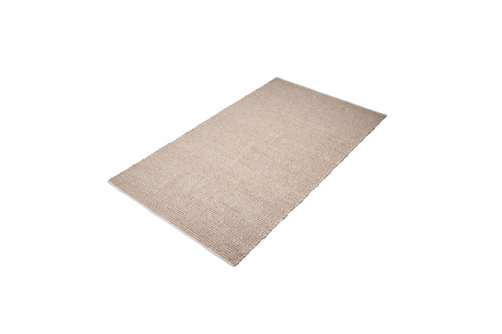 Bhadohi gulvteppe 160x230 160x230cm beige polyester/bomull håndvevd
