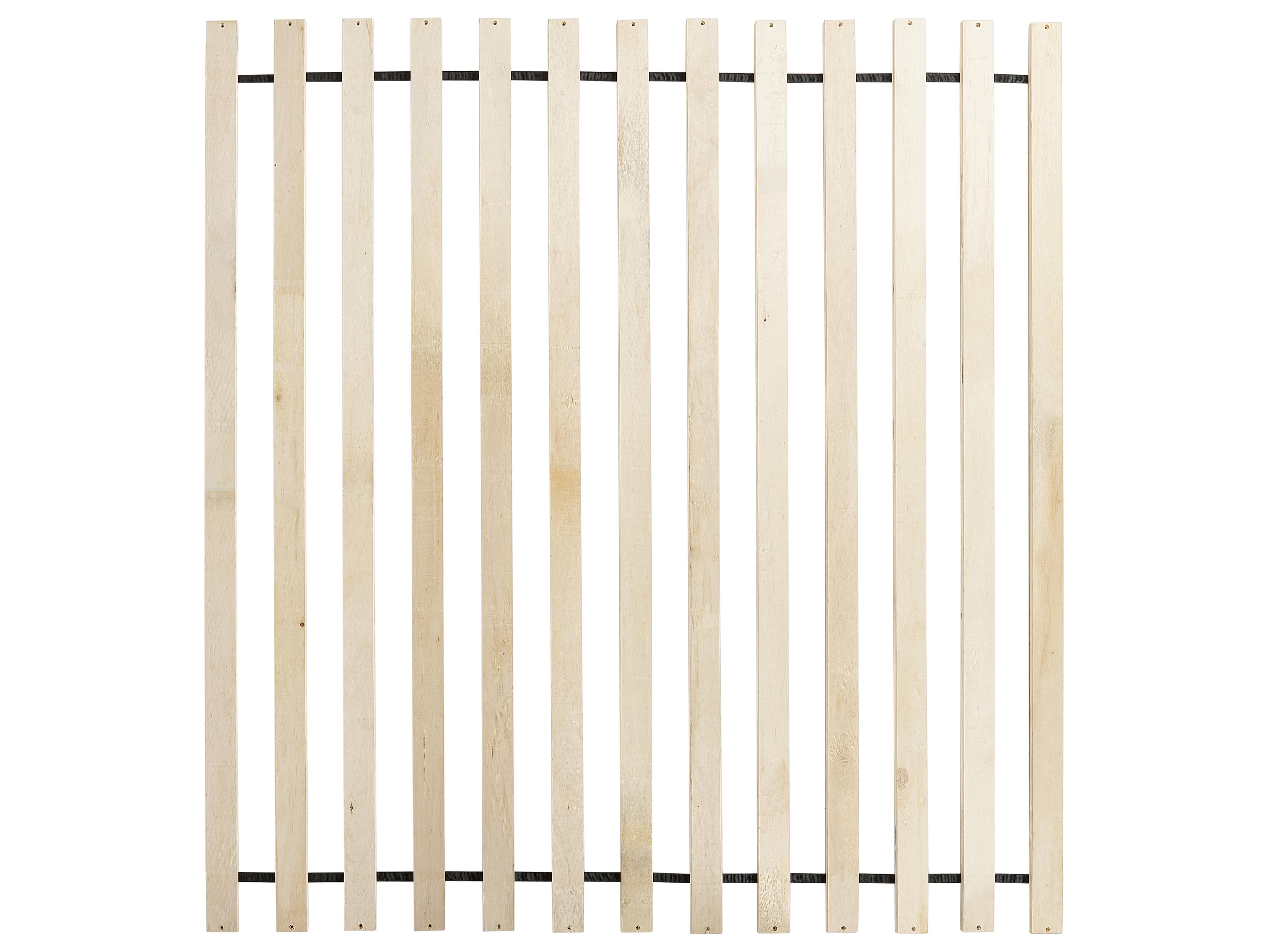 Bed zonder hoofdbord Hout ANTRAS 180 x 200 cm Lichtbruin