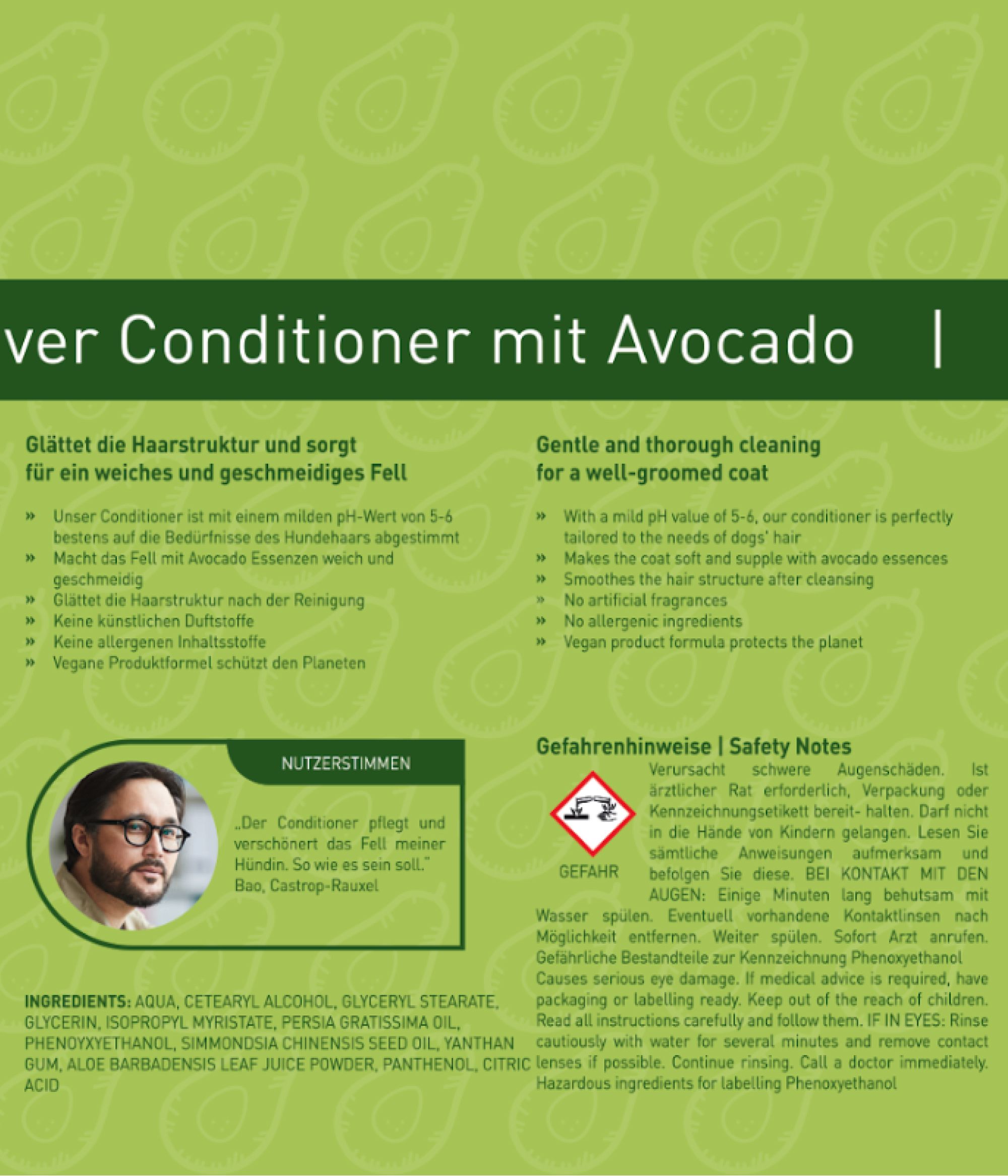 PetTec Hundeconditioner Avocadoöl