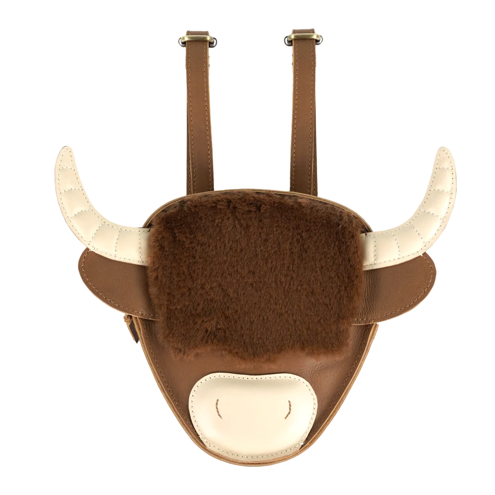 Kapi Exclusive Backpack | Highlander Cow | Cognac Classic Leather