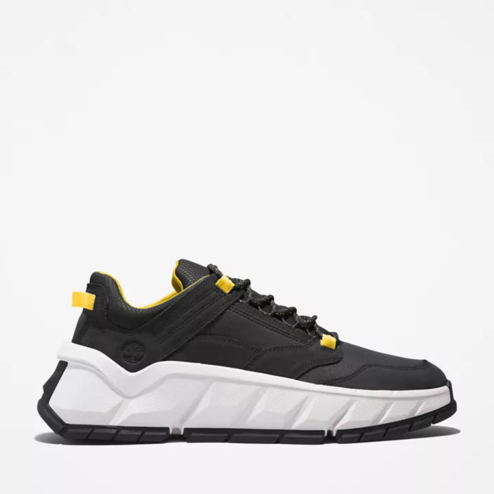 Tênis de caminhada Timberland Turbo Low para homens, na cor preta.